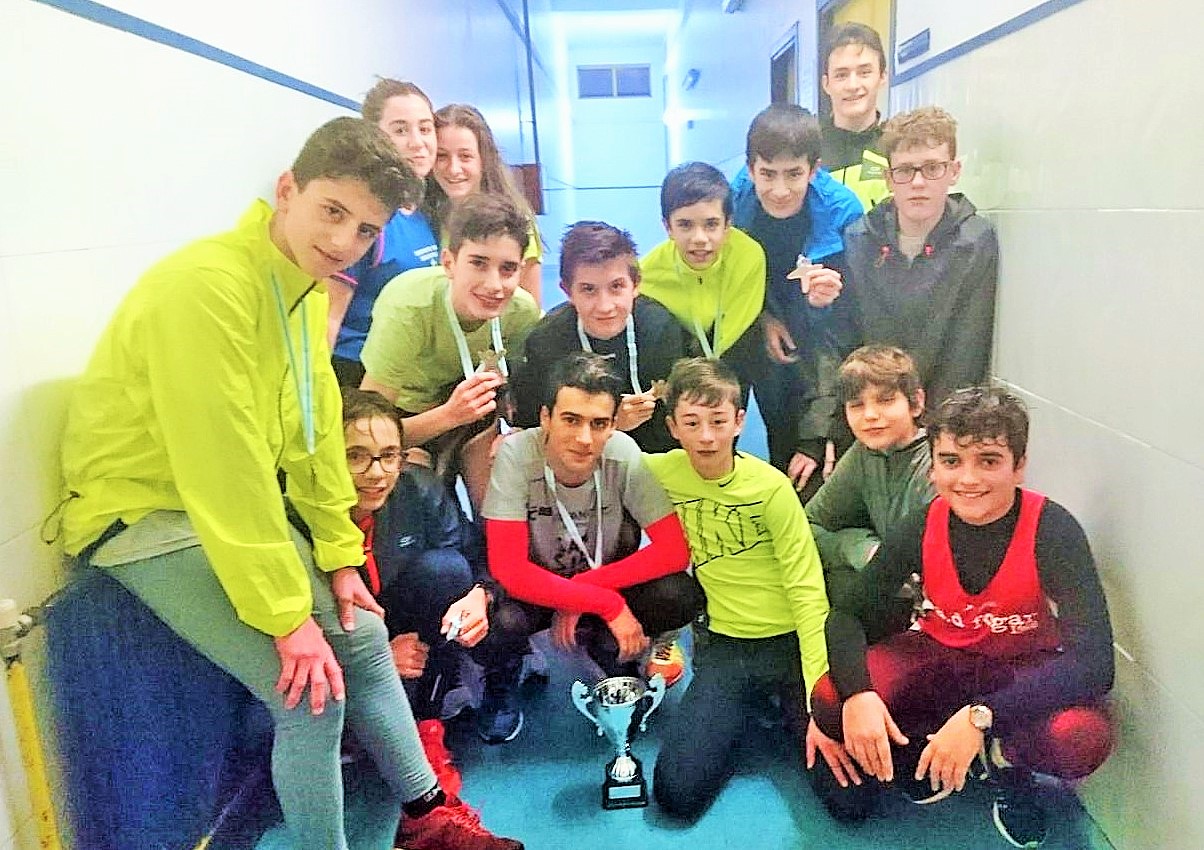 Los cadetes del Fogar se llevan el bronce en el Provincial de Cross