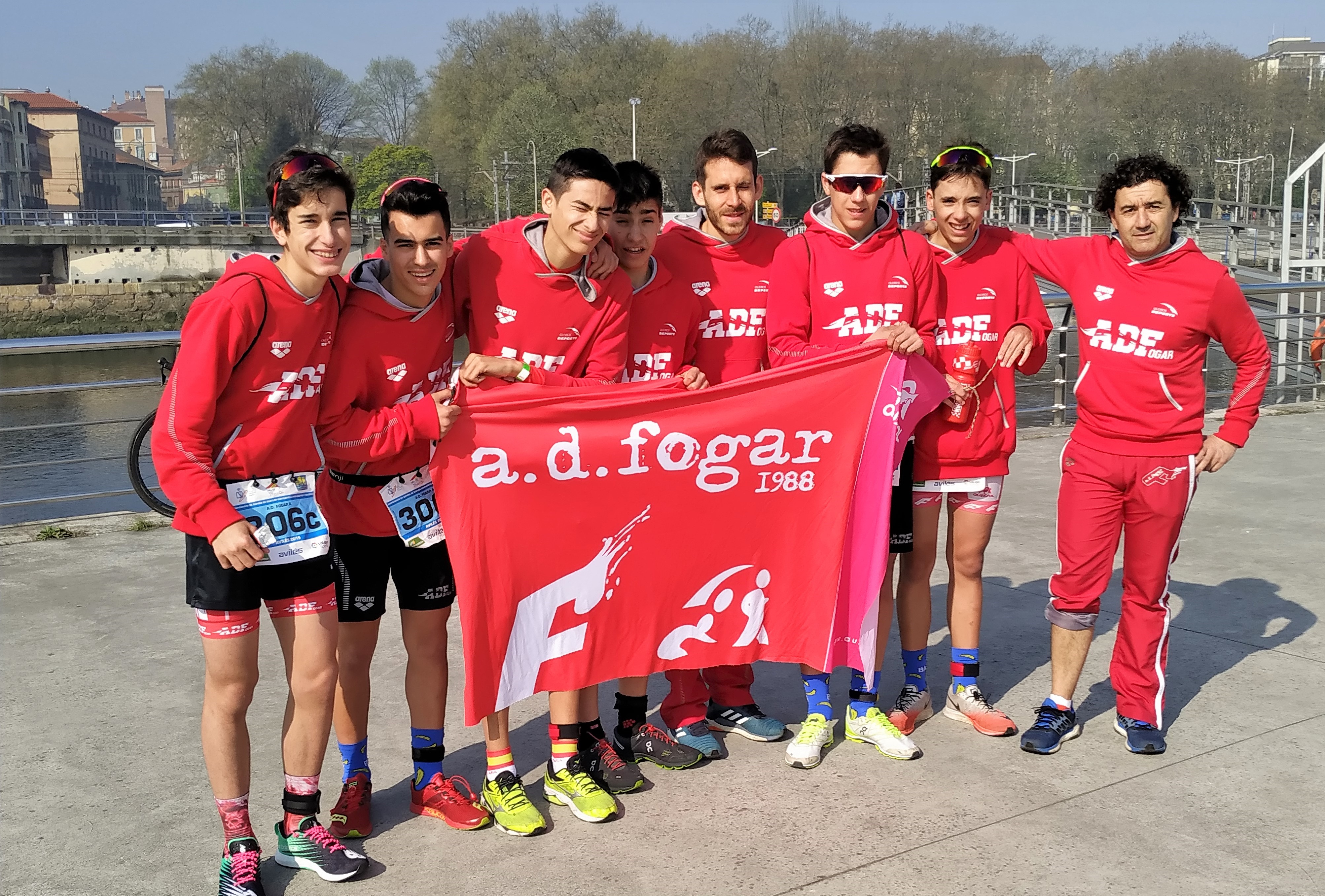 Bo papel dos nosos cadetes no Nacional de Dúatlon de Avilés