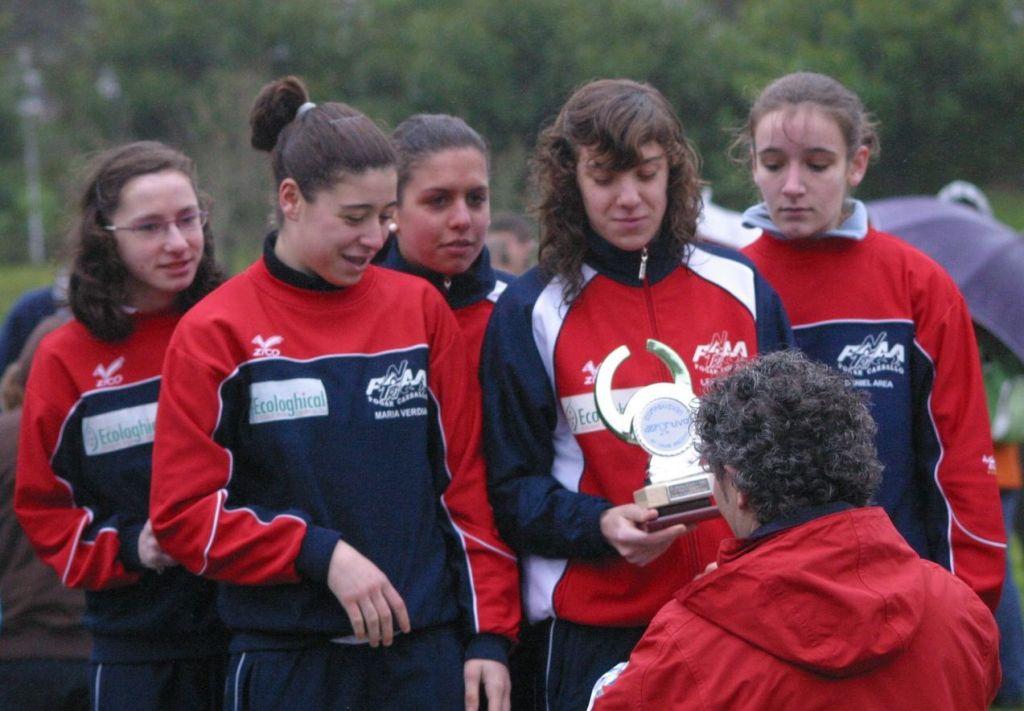 Las campeonas provinciales disputan el Gallego de Cross