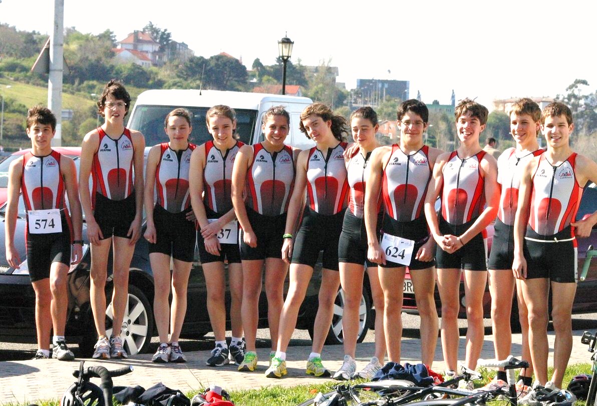 El Fogar inició con buen pie la temporada de Duatlón Escolar