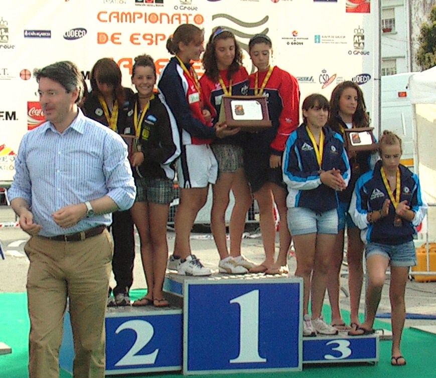 Las cadetes del Fogar campeonas de España de triatlón