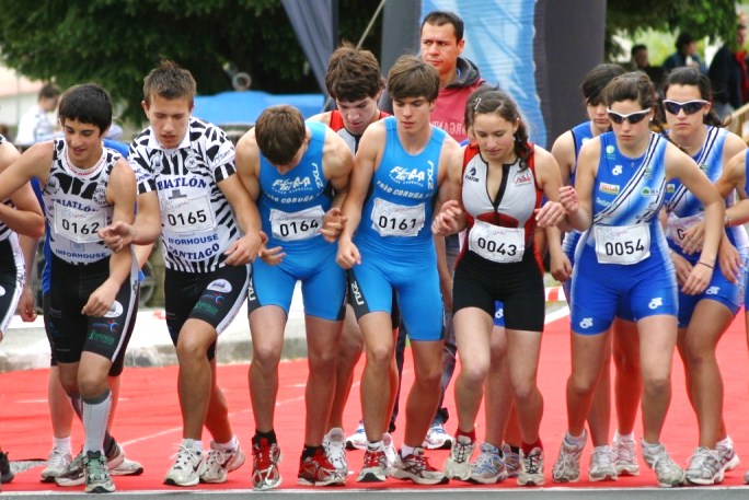 Balbina y Dani, subcampeones provinciales de Duatlón Escolar