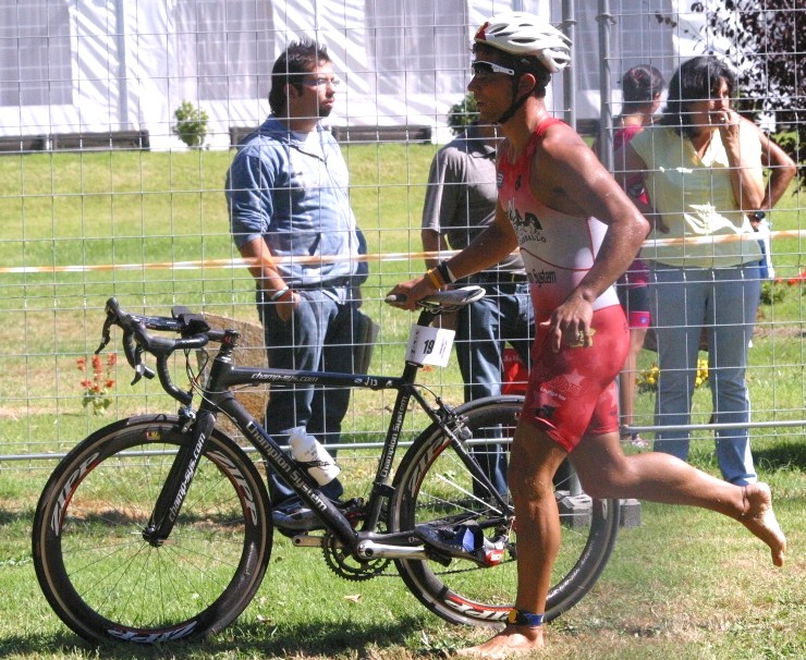 Borja único representante del Fogar en el Gallego de Duatlón