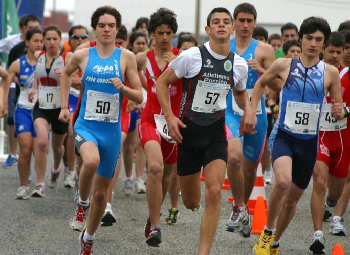 Dani y Balbina, bronce en el Gallego de Duatlón Escolar