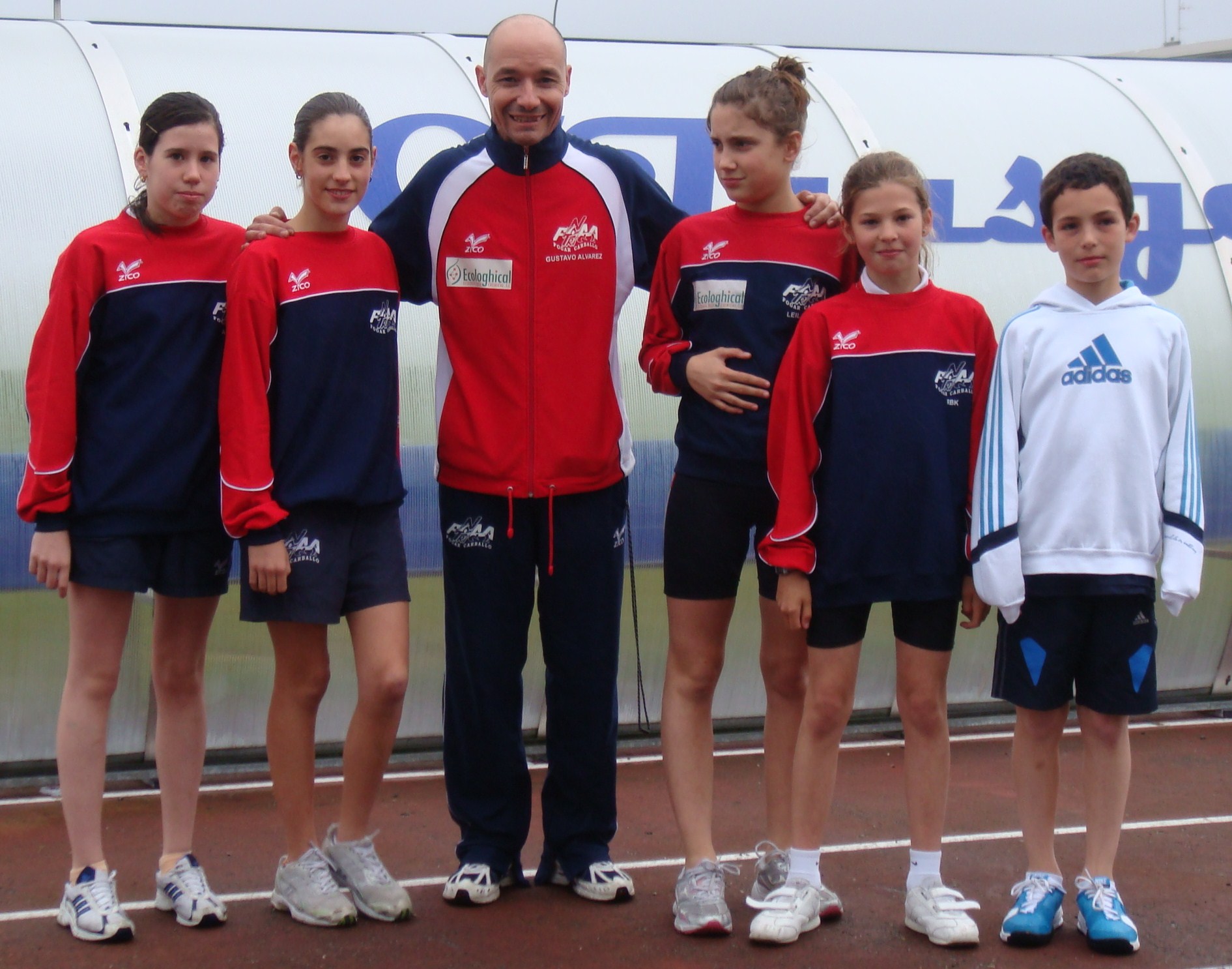 3 puestos de pódium para el Fogar en el Gallego de Biatlón