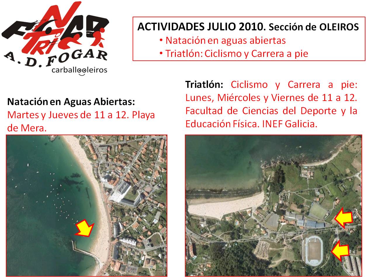 La ADFogar presenta las actividades veraniegas de Oleiros