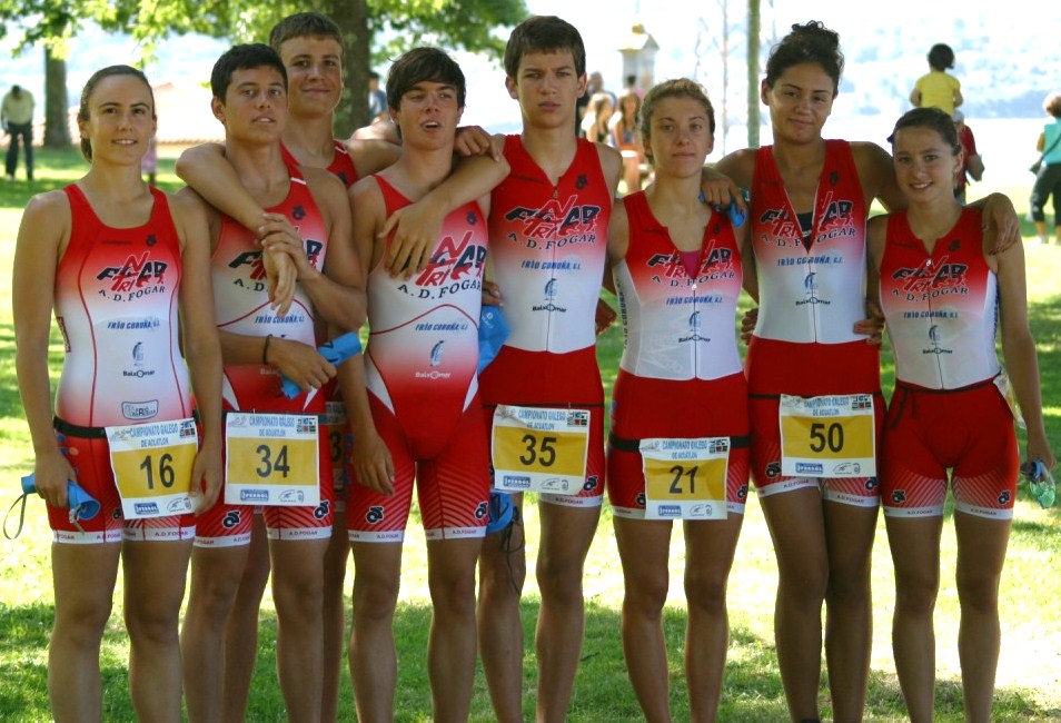 10 Medallistas de la ADFogar durante el pasado fin de semana
