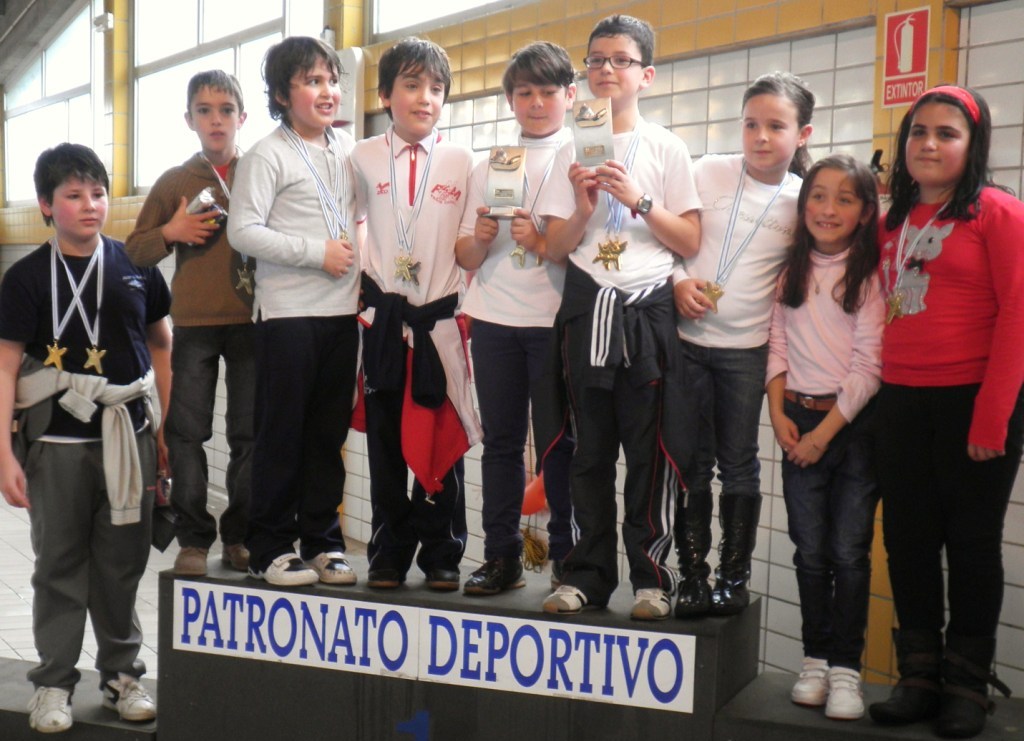 La A.D.Fogar sobresale en las competiciones escolares