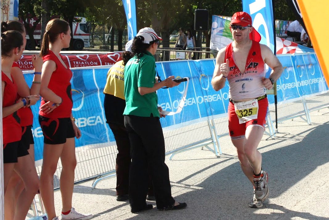 Buena carrera de Raúl Lista en el Olímpico de Sevilla