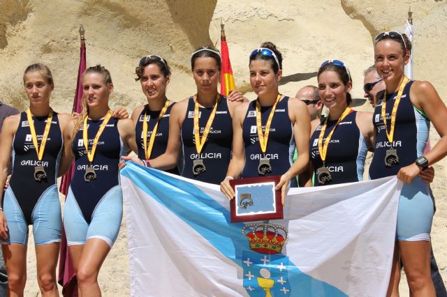 M. Barbeito y S. Veira, Campeonas de España con Galicia