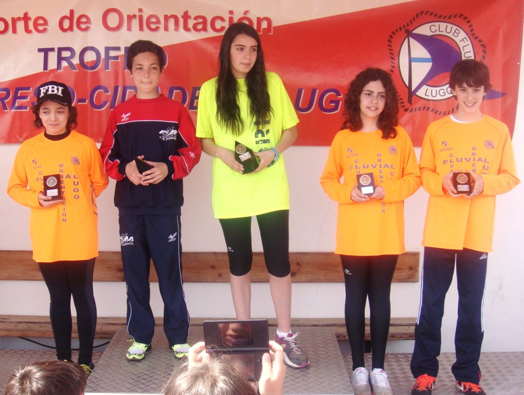 Buen papel de los nuestros en la Liga Gallega de Orientación