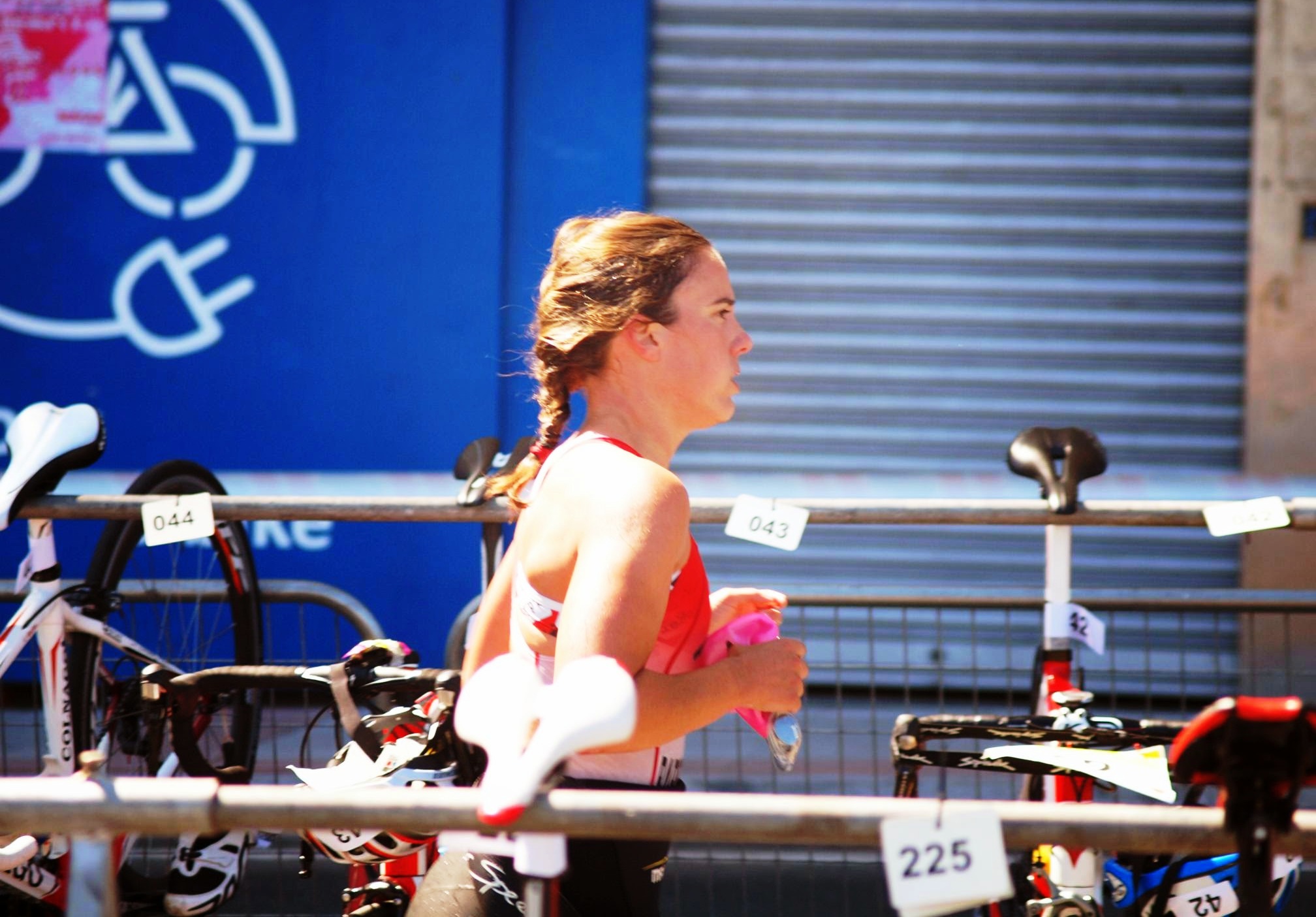 Marta y Agnieszka 1ª y 2ª en el Triatlón Popular de Cedeira
