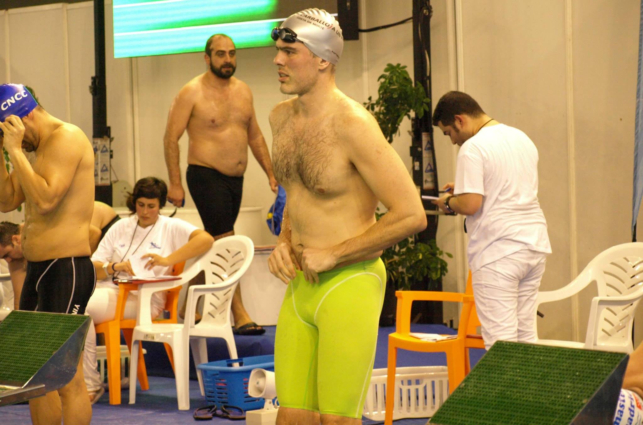 Juan Perez Ferreiro nada en Zaragoza el Nacional de Verano