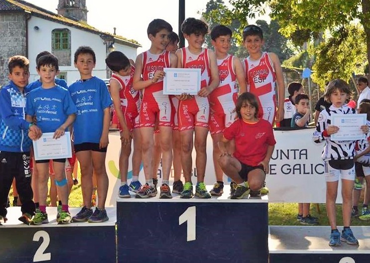6 Podios de la Escuela del Fogar en el Provincial de Duatlón