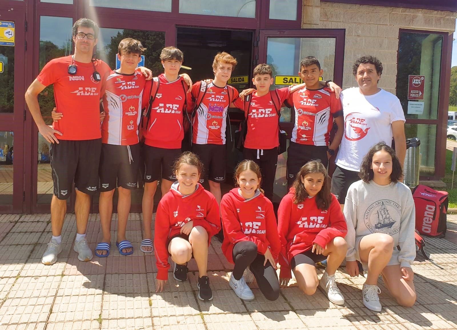 Os Alevíns acadan 10 medallas no Galego de Natación de Verán
