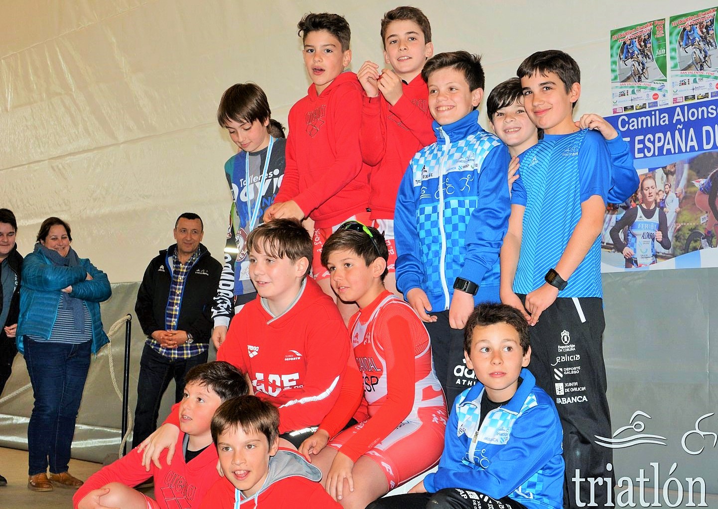 La Escuela de TRI se hace con 3 podios en el Gallego de Duatlón