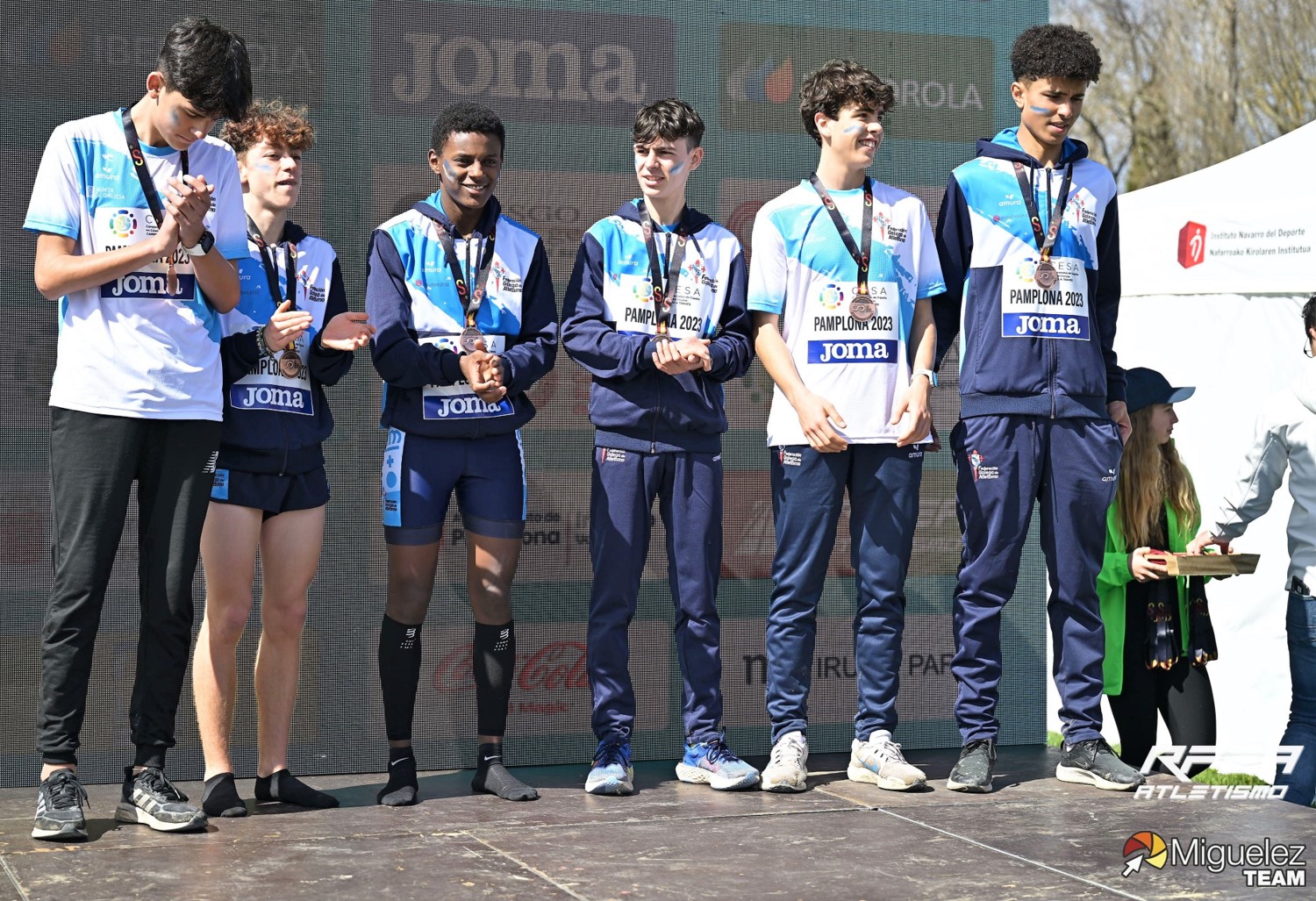 Anxo Bello acadou o bronce nacional sub 18 coa Galega de Cros