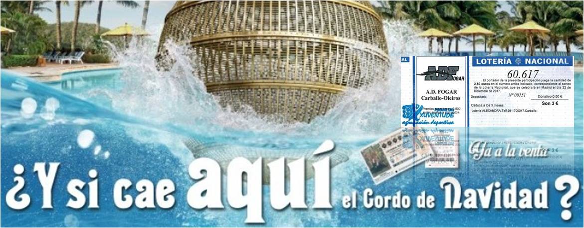 Lotería de Navidad de la Agrupación Deportiva FOGAR 2017