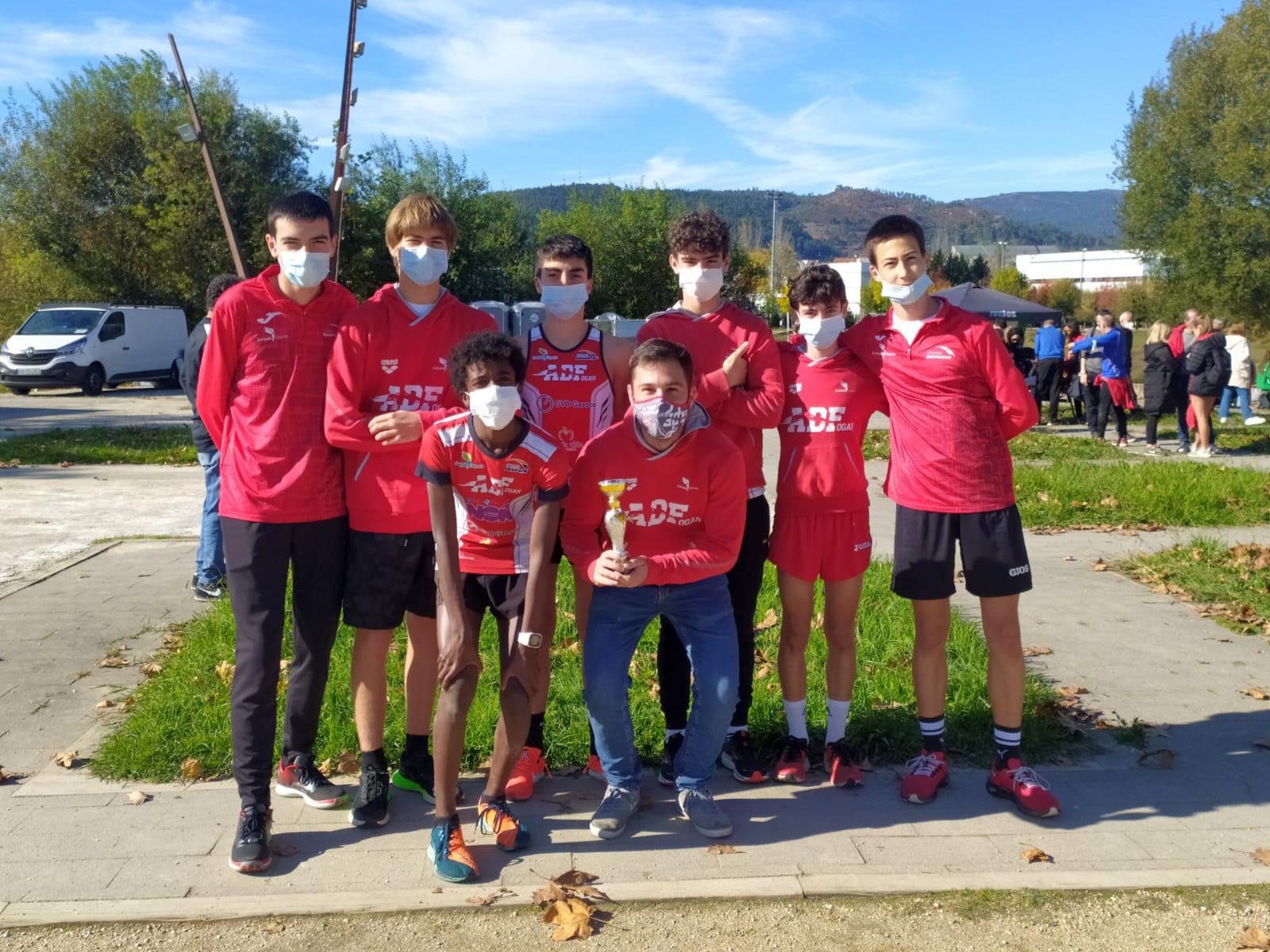 O equipo sub16 masculino acode ao Nacional de Campo A Través