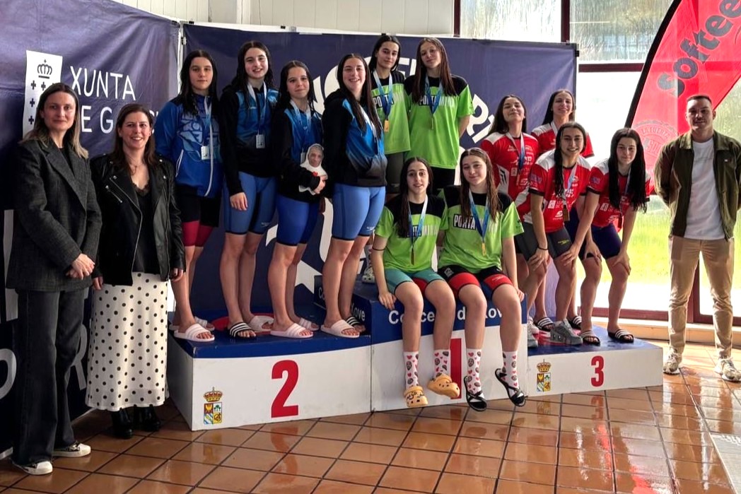 12 medallas e 10 récords do club para @s do Fogar en Cervo