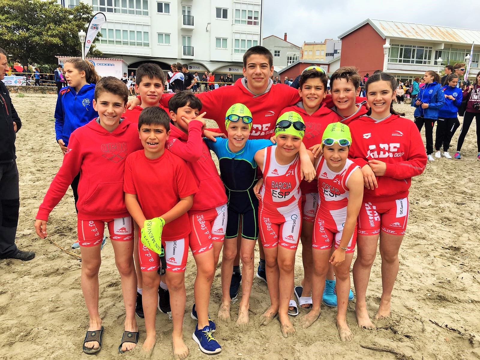 La Escuela de TRI se hace con 5 podios en el Triatlón de Cedeira