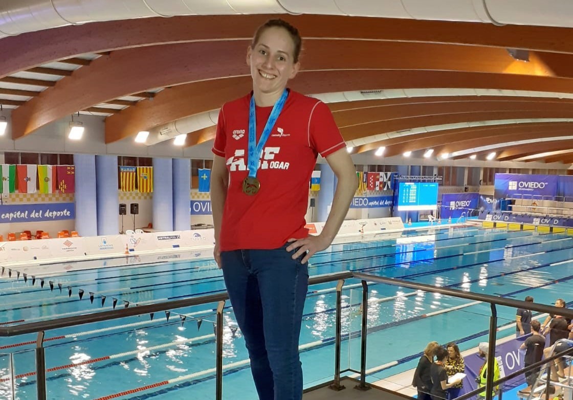 Elisa Pichel nova Campioa de España Máster nos 3.000m Libres