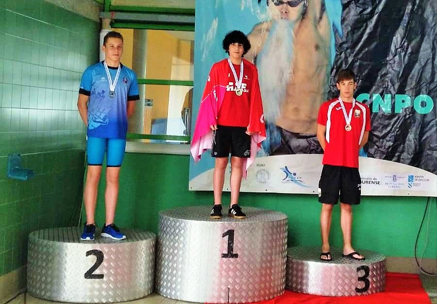 Los Alevines del Fogar se hacen con 3 medallas en Ourense