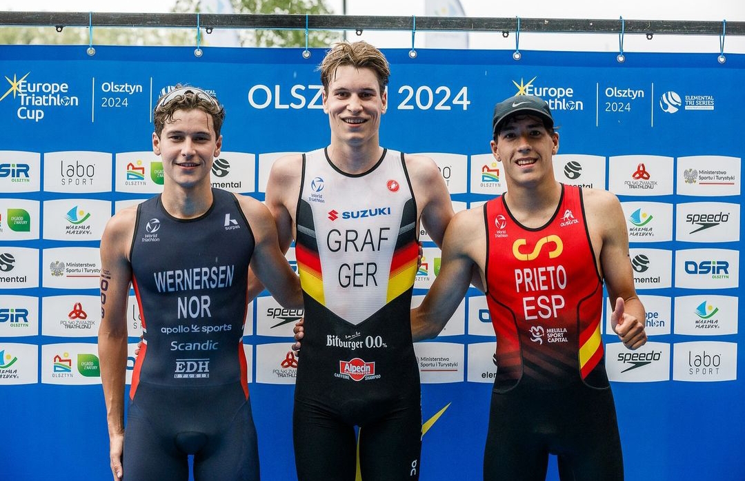 Andrés Prieto acadou o bronce na Copa de Europa de Olsztyn