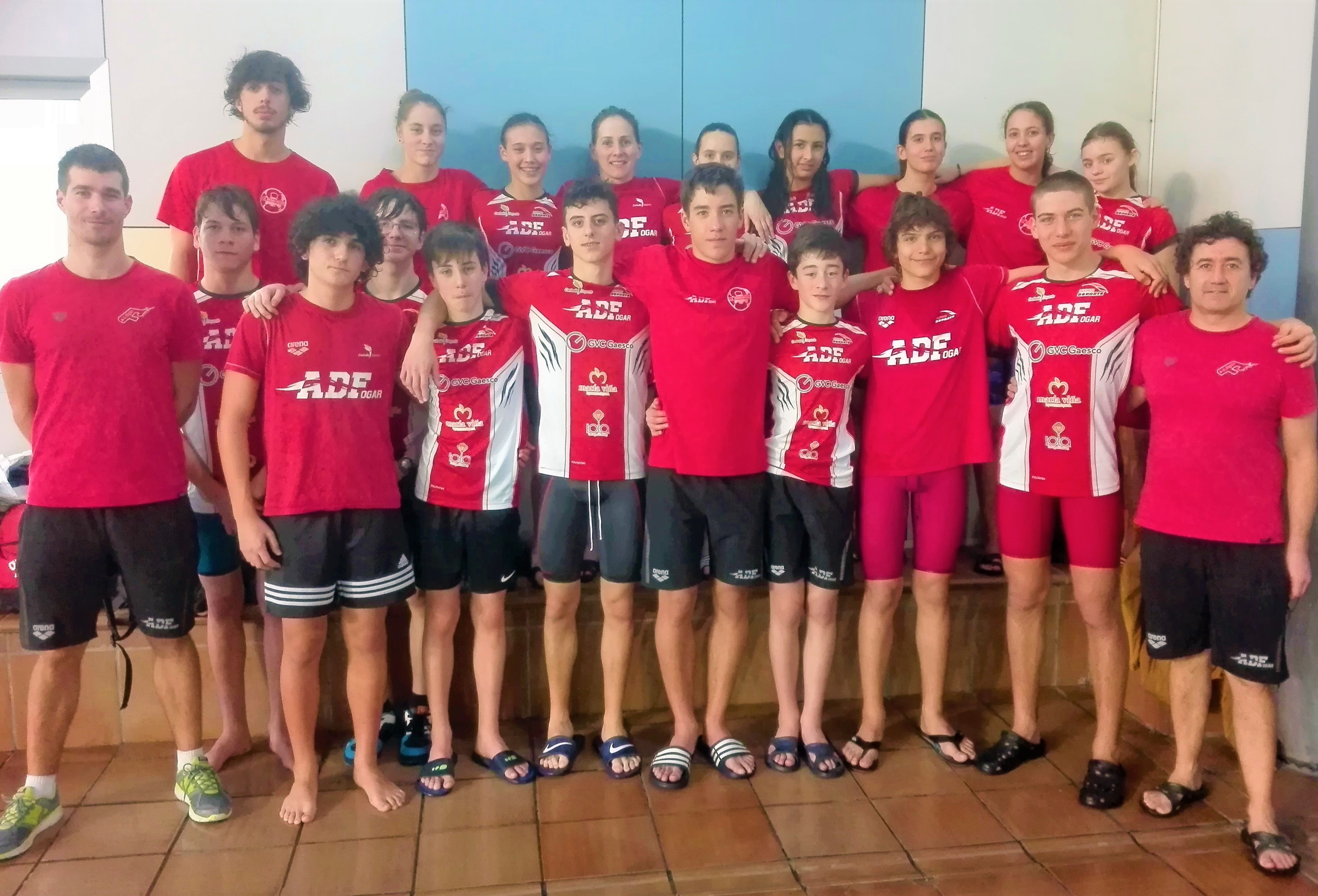 Os nosos nadadores entre os mellores do Trofeo Da Madalena 