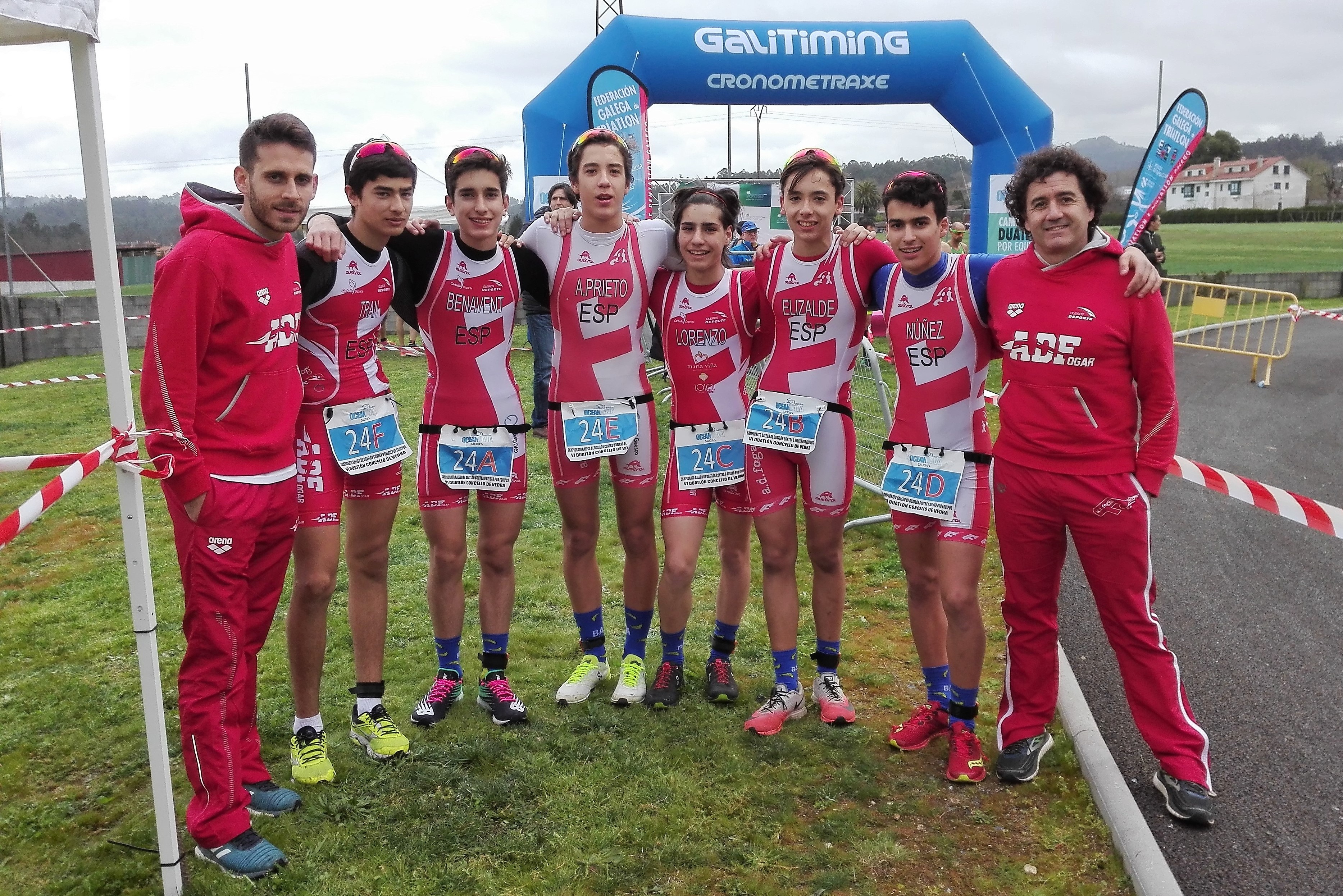 Bo o ensaio dos nosos cadetes desprazados a Vedra
