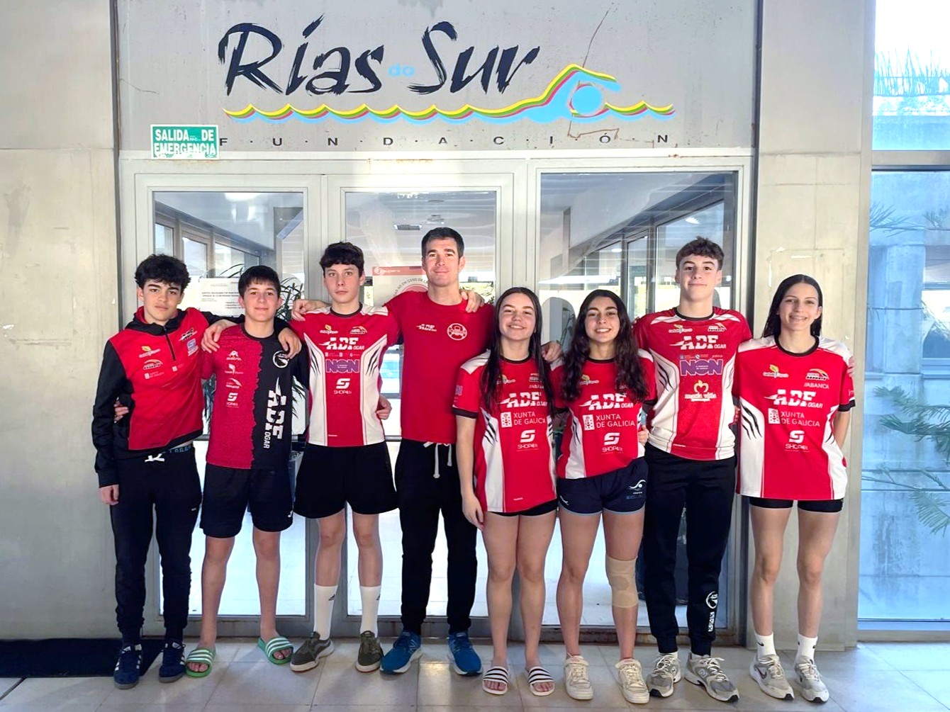14 medallas e 4 récords do club para @s nos@s en Pontevedra
