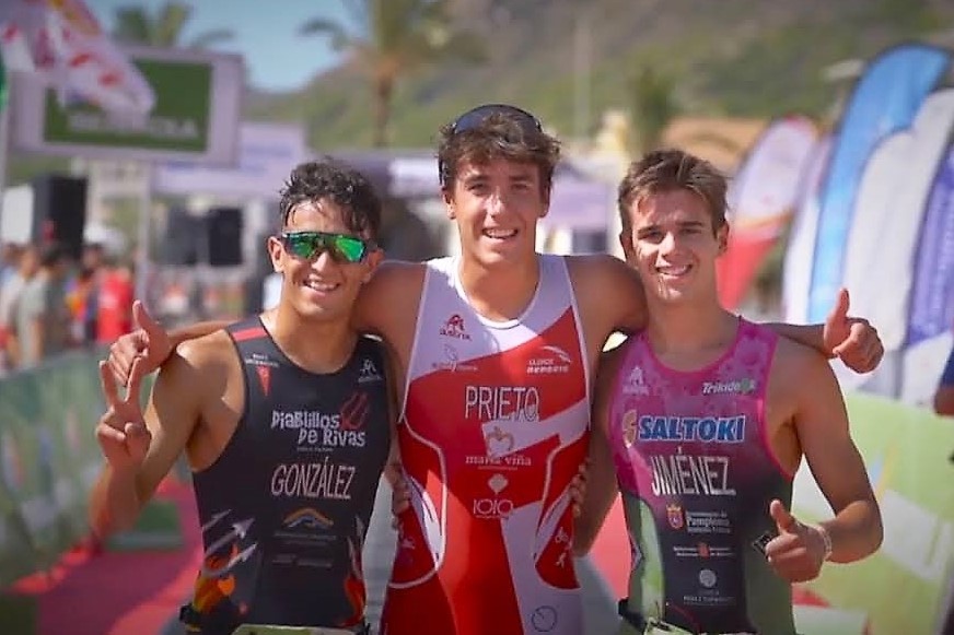 Ouro de Andrés Prieto no Nacional de Tríatlon Sprint de Cartaxena