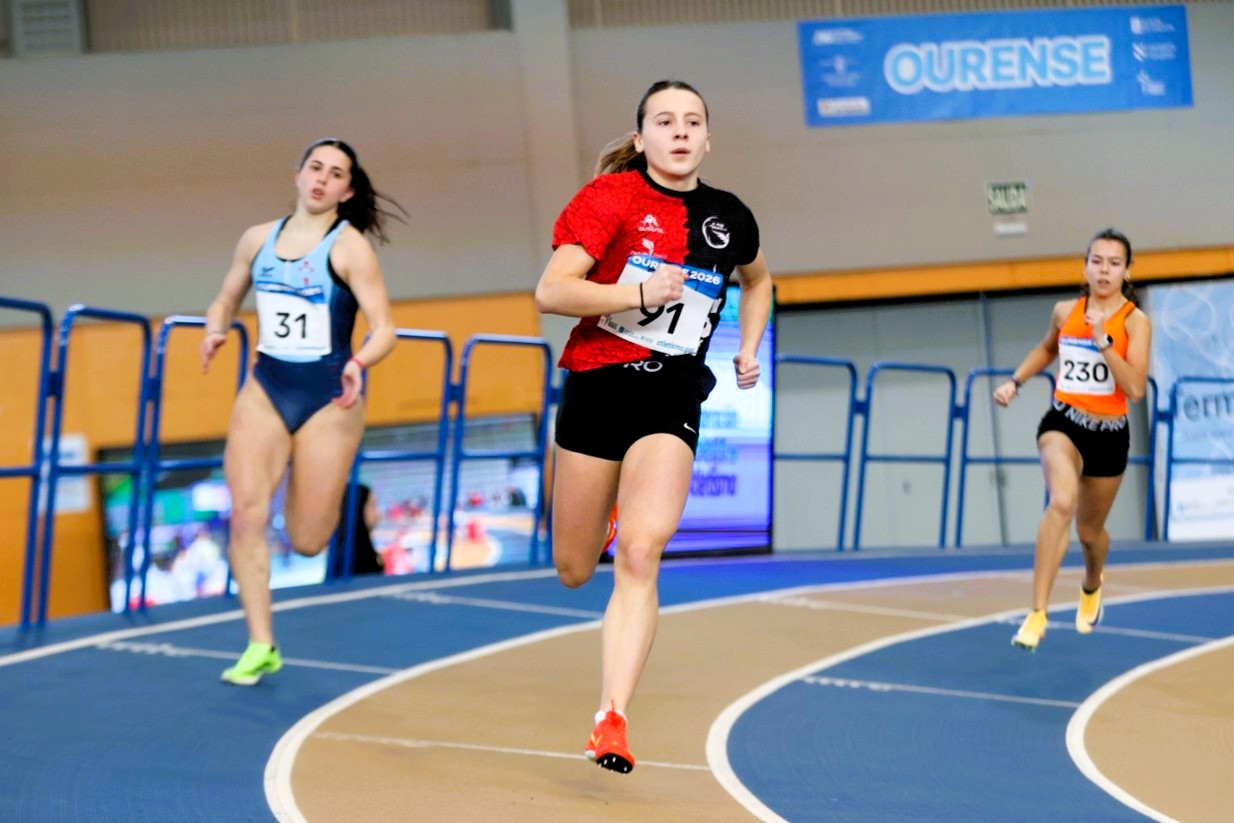 Nuno Moure e Iria Barreiro pechan unha gran fin de semana