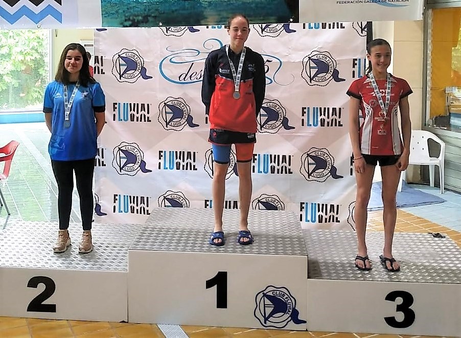 2 topes nacionais, 3 records do club e 7 medallas en Lugo