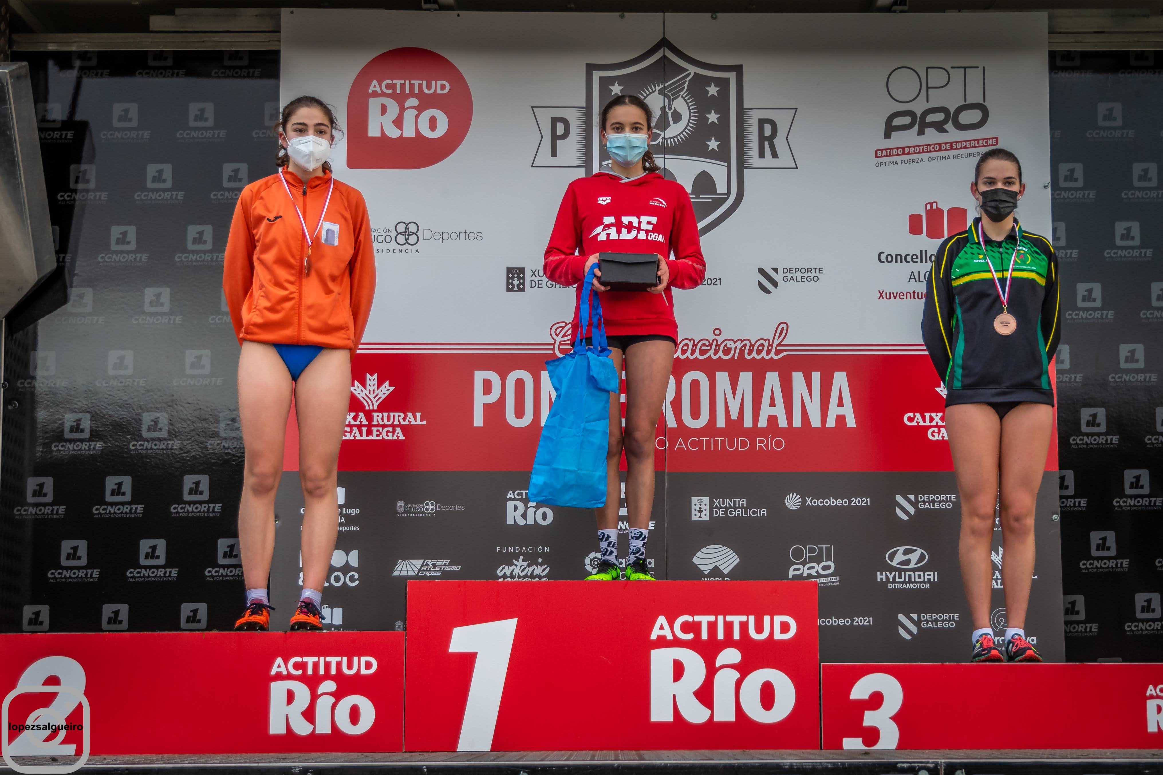 Irea Alén gaña o Cros Ponte Romana de Lugo na categoría sub16