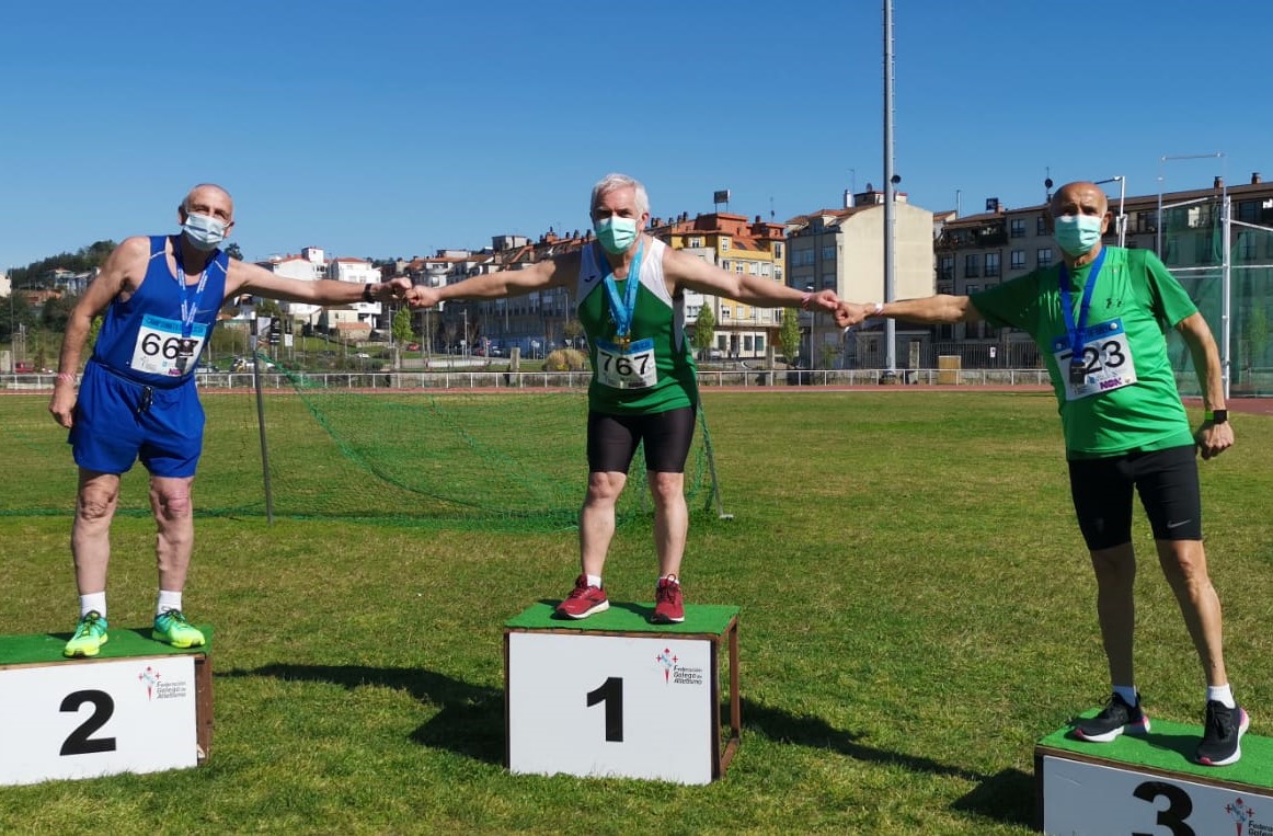 Antonio Remuiñan 1º medallista da Sección de Atletismo do Fogar