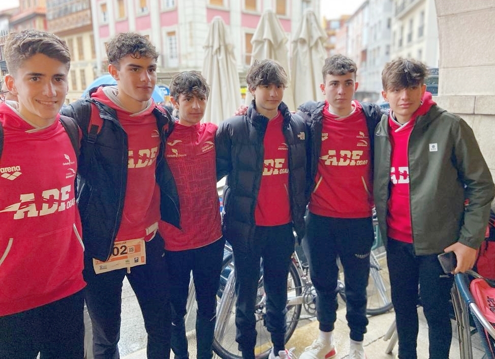 Os nosos cadetes Subcampións de España de Dúatlon por equipos