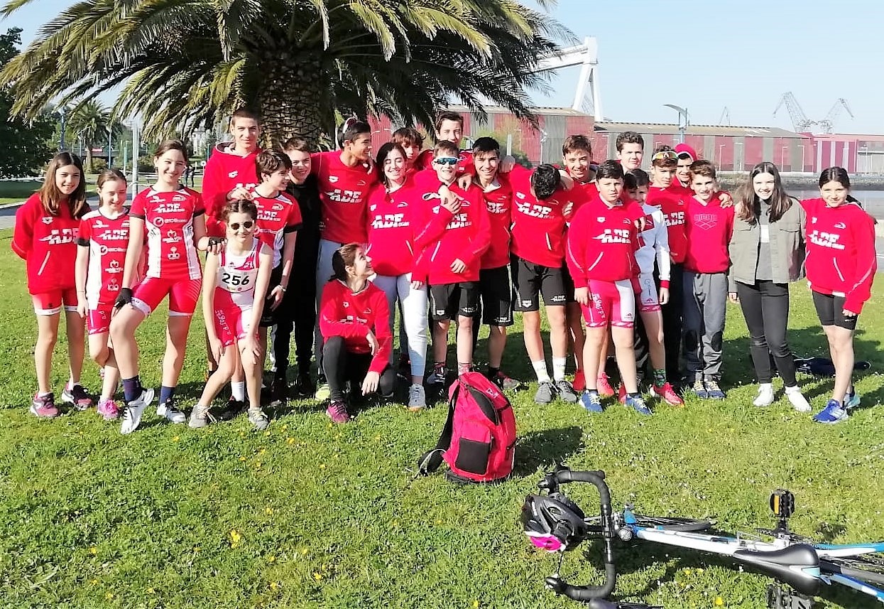 6 Podios para a Escola de TRI no Provincial de Dúatlon Escolar