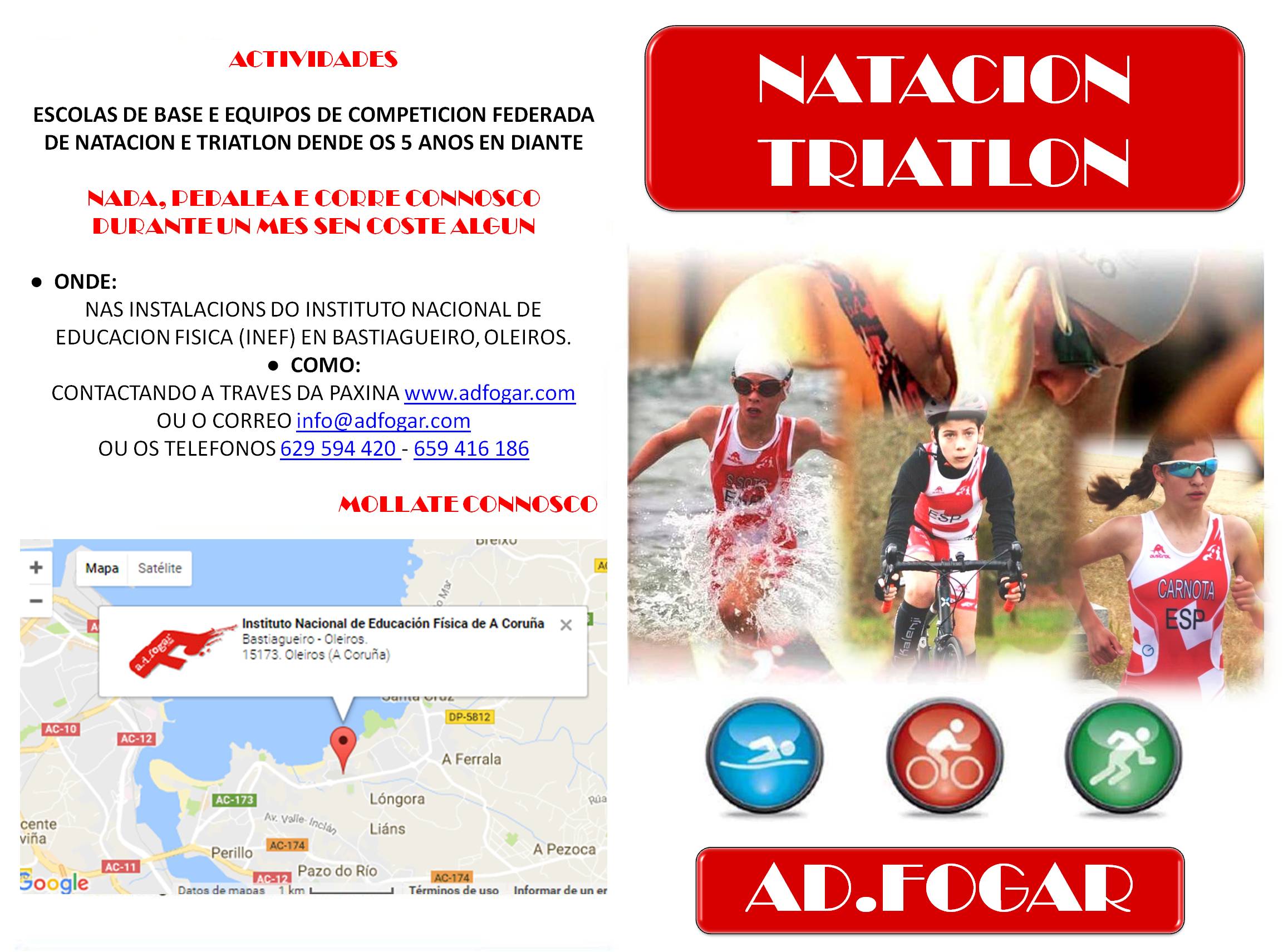 Mañá comeza en Oleiros a 20ª campaña deportiva da AD.Fogar