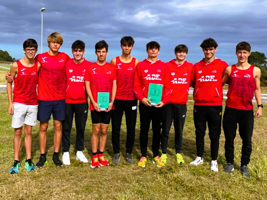 Ouro sub16 e prata sub18 no Campionato Galego de Cros