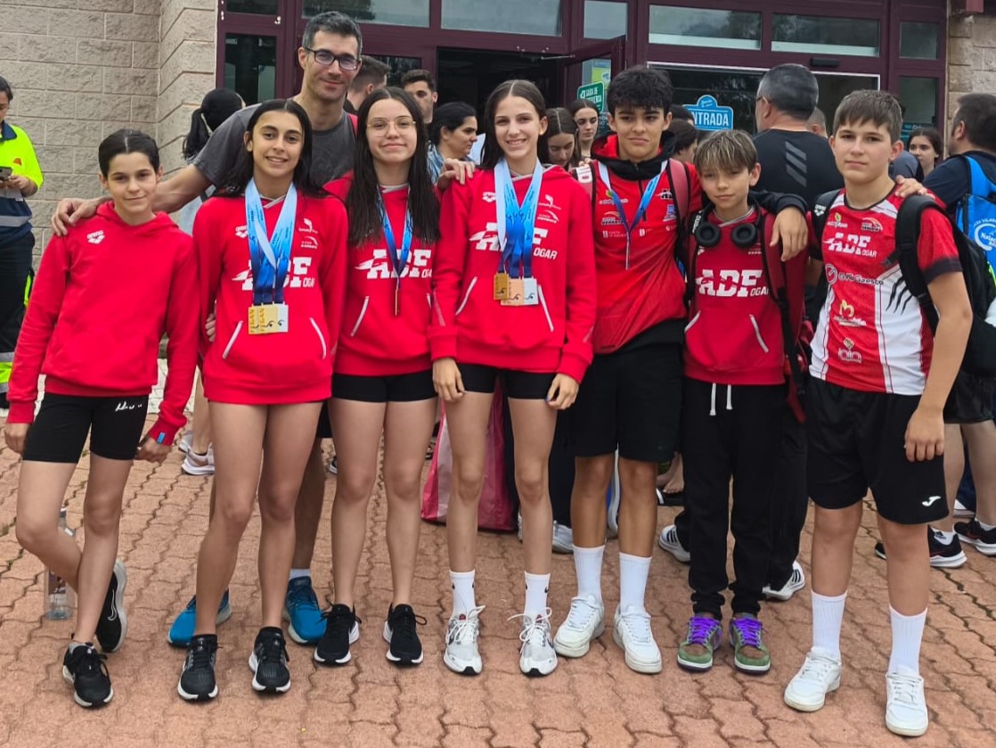 9 medallas e 10 récords do club para @s nos@s no Galego Alevín