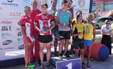 3 medallas para a AD.Fogar no Campionato Galego de Ácuatlon