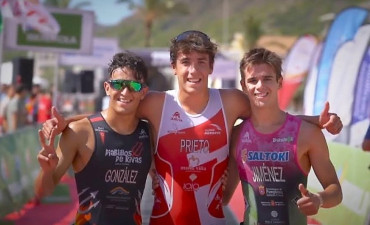 Ouro de Andrés Prieto no Nacional de Tríatlon Sprint de Cartaxena