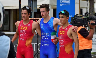 Andrés Prieto acadou a prata na Copa de Europa Júnior de Caorle