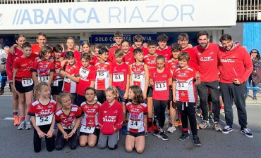 Seis podios d@s da A.D. Fogar no I Nada e Corre de A Coruña