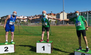 Antonio Remuiñan 1º medallista da Sección de Atletismo do Fogar