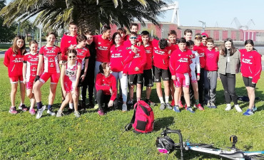6 Podios para a Escola de TRI no Provincial de Dúatlon Escolar