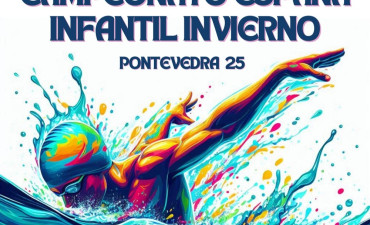 Alba, Carlos e Noa compiten no Nacional Infantil de Inverno
